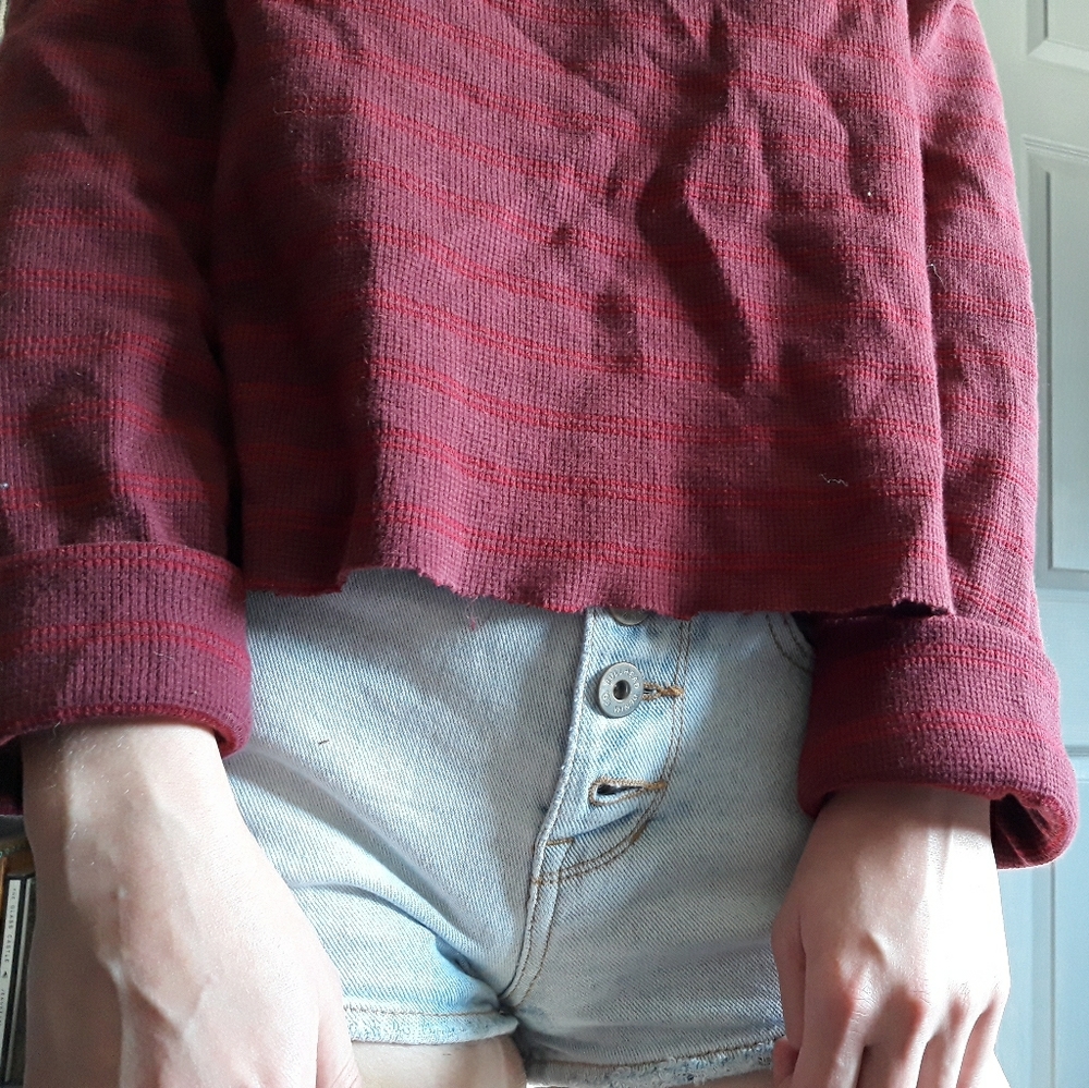 Burgundy Longsleeve Shirt